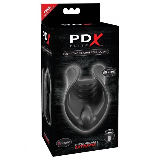 Вибростимулятор уздечки PDX Elite Vibrating Silicone Stimulator