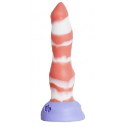 Красно-белый фаллоимитатор Лис Large - 26 см. Красно-белый фаллоимитатор Лис Large - 26 см.