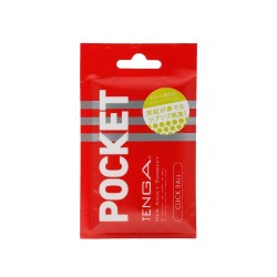 Нереалистичный мастурбатор TENGA Pocket Click Ball, TPE, белый, 7,5 см Нереалистичный мастурбатор TENGA Pocket Click Ball, TPE, белый, 7,5 см