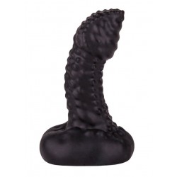 Чёрный плаг-массажёр для простаты - 7,2 см. Чёрный плаг-массажёр для простаты - 7,2 см.