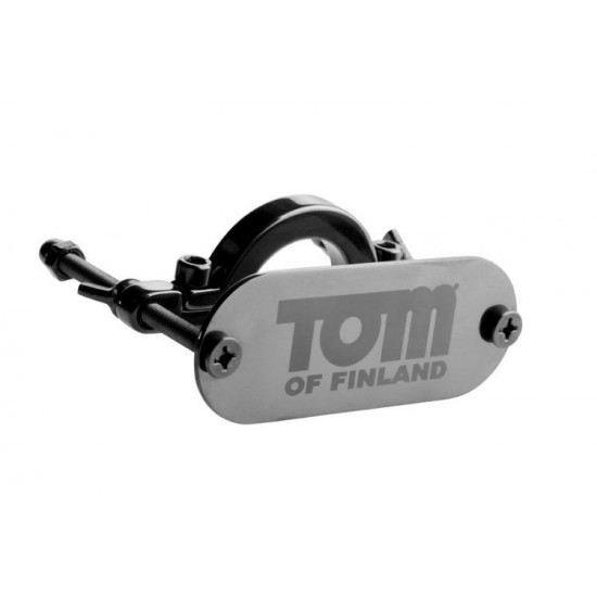Tom of Finland Stainless Steel Ball Crusher Металлический зажим на мошонку с фиксацией