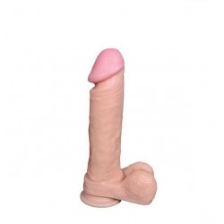 Телесный реалистичный фаллоимитатор Телесный реалистичный фаллоимитатор
