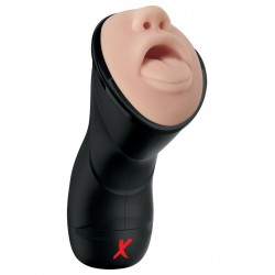 Мастурбатор-ротик с вибрацией глубокая глотка PDX ELITE Deep Throat Vibrating Stroker Мастурбатор-ротик с вибрацией глубокая глотка PDX ELITE Deep Throat Vibrating Stroker