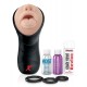 Мастурбатор-ротик с вибрацией глубокая глотка PDX ELITE Deep Throat Vibrating Stroker