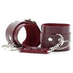 Бордовые наручники Maroon Handcuffs  Бордовые наручники Maroon Handcuffs
