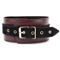 Бордовый ошейник Maroon Collar On The Strap Бордовый ошейник Maroon Collar On The Strap