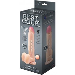 Телесный фаллоимитатор на присоске F&F BEST COCK 8 - 22 см. Телесный фаллоимитатор на присоске F&F BEST COCK 8 - 22 см.