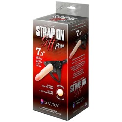 Пояс-трусики с насадкой Soft-Prince - 18,5 см.