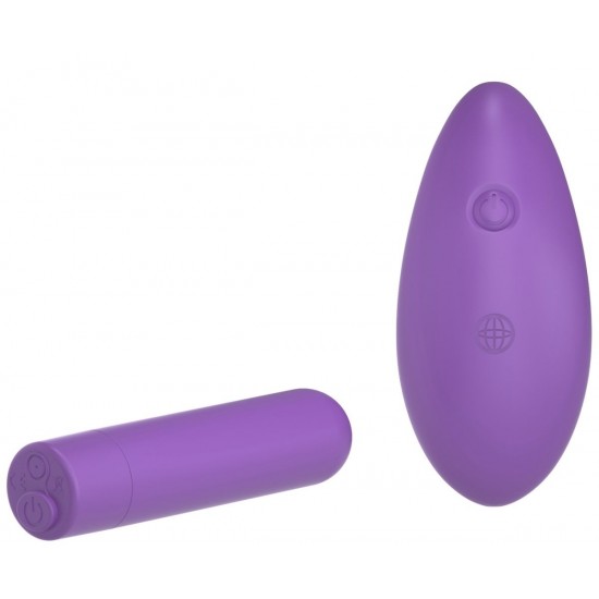 Мощная вибропуля с пультом ДУ Fantasy For Her Her Rechargeable Remote Control Bullet