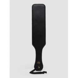 Черная шлепалка Bound to You Faux Leather Spanking Paddle - 38,1 см. Черная шлепалка Bound to You Faux Leather Spanking Paddle - 38,1 см.