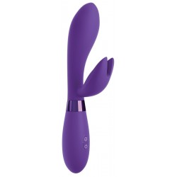 Фиолетовый вибратор-кролик #bestever Silicone Vibrator - 21,2 см. Фиолетовый вибратор-кролик #bestever Silicone Vibrator - 21,2 см.
