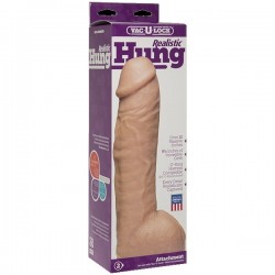 Насадка реалистик (30см) для системы Харнесс Vac-U-Lock™ - Realistic Hung - Vanilla Насадка реалистик (30см) для системы Харнесс Vac-U-Lock™ - Realistic Hung - Vanilla