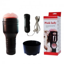 Мастурбатор вагина в тубе с вибрацией Pink Lady Мастурбатор вагина в тубе с вибрацией Pink Lady