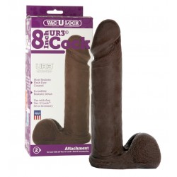 Насадка реалистик 8 черн. для Харнесс Vac-U-Lock™ - 8 ULTRASKYN™ Cock - Chocolate Насадка реалистик 8 черн. для Харнесс Vac-U-Lock™ - 8 ULTRASKYN™ Cock - Chocolate