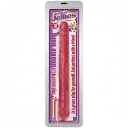 Фаллоимитатор двухголовый 18 розовый Crystal Jellies 12 Jr. Double Dong Фаллоимитатор двухголовый 18 розовый Crystal Jellies 12 Jr. Double Dong