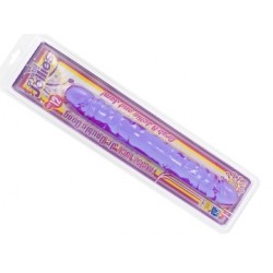 Фаллоимитатор двухголовый 12 фиолетовый Crystal Jellies 12 Jr. Double Dong - Purple Фаллоимитатор двухголовый 12 фиолетовый Crystal Jellies 12 Jr. Double Dong - Purple
