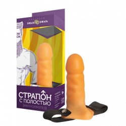 Страпон № 0 с полостью в блистере Страпон № 0 с полостью в блистере