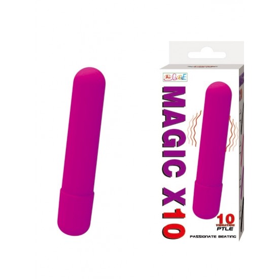 Вибромассажер пуля Magic X10 Фиолетовая