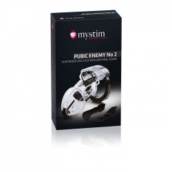 Электростимулятор Mystim Pubic Enemy,ABS  пластик, прозрачный, 8,2 см Электростимулятор Mystim Pubic Enemy,ABS  пластик, прозрачный, 8,2 см