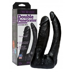 Насадка фаллоимитатор черная двойная Double Penetrator Vac-U-Lock CodeBlack Насадка фаллоимитатор черная двойная Double Penetrator Vac-U-Lock CodeBlack