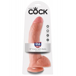 Фаллоимитатор на присоске 9 Cock with Balls Фаллоимитатор на присоске 9 Cock with Balls