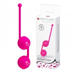 PrettyLove Kegel Tighten Up III, вагинальные шарики на сцепке PrettyLove Kegel Tighten Up III, вагинальные шарики на сцепке