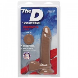 Фаллоимитатор на присоске Идеал The D™ - Perfect D 7 - Caramel Фаллоимитатор на присоске Идеал The D™ - Perfect D 7 - Caramel