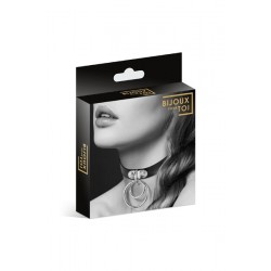 Чокер с кольцами COLLIER RAS DE COU NOIR