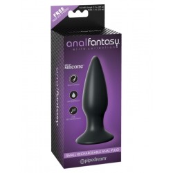 Анальная вибропробка малая серии Elite Anal Fantasy Elite Collection Small Rechargeable Anal Plug Анальная вибропробка малая серии Elite Anal Fantasy Elite Collection Small Rechargeable Anal Plug