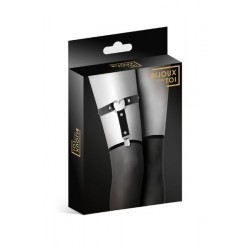 Гартер Bijoux Pour Toi с металлическим сердцем черный GARTER WITH BOW BLACK Гартер Bijoux Pour Toi с металлическим сердцем черный GARTER WITH BOW BLACK