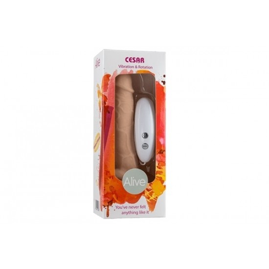 Вибромассажер-ротатор на присоске Cesar Vibrator & Rotator