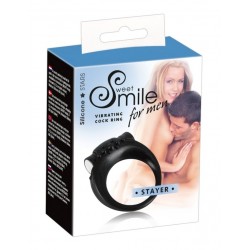 Эрекционное виброкольцо черное Vibro-penis Ring by Sweet Smile Эрекционное виброкольцо черное Vibro-penis Ring by Sweet Smile