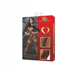 ЭРОТИЧЕСКОЕ ПЛАТЬЕ С ИМИТАЦИЕЙ ЧУЛОК, DJ6221B ЭРОТИЧЕСКОЕ ПЛАТЬЕ С ИМИТАЦИЕЙ ЧУЛОК, DJ6221B