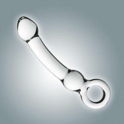 Нереалистичный фаллоимитатор из стекла 0045 BX DD  Нереалистичный фаллоимитатор из стекла 0045 BX DD