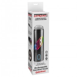 Мастурбатор-ротатор ротик с подсветкой Pipedream Extreme Toyz Rechargeable Roto-Bator Mouth Мастурбатор-ротатор ротик с подсветкой Pipedream Extreme Toyz Rechargeable Roto-Bator Mouth