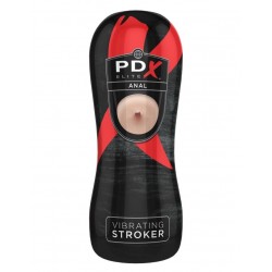 Мастурбатор-анус в тубе с вибрацией PDX ELITE Vibrating Anal Stroker Мастурбатор-анус в тубе с вибрацией PDX ELITE Vibrating Anal Stroker
