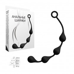 Анальные шарики каплевидные средние №4 Анальные шарики каплевидные средние №4