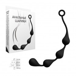 Анальные шарики каплевидные большие №6 Анальные шарики каплевидные большие №6