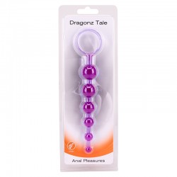 Анальная цепочка фиолетовая DRAGONZ TALE ANAL Анальная цепочка фиолетовая DRAGONZ TALE ANAL