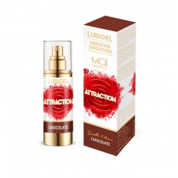 LUBIGEL Жидкий интимный гель с эффектом вибрации (шоколад) 30 ML LUBIGEL - INTIMATE GEL  WITH LIQUID VIBRATOR EFFECT  (MAI ATTRACTION) CHOCOLATE 30 ML