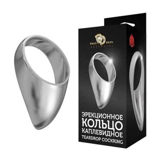 Эрекционное кольцо каплевидное большое TEARDROP COCKRING 