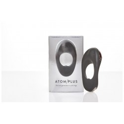 ATOM PLUS Мощное гибкое эрекционное виброкольцо с двумя виброэлементами  ATOM PLUS Мощное гибкое эрекционное виброкольцо с двумя виброэлементами