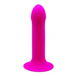 Дилдо на присоске с двойной плотностью HITSENS S02 PINK ADRIEN LASTIC DILDO DUAL DENSITY