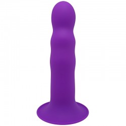 Дилдо на присоске с двойной плотностью с рельефной головкой HITSENS 03 LILA ADRIEN LASTIC DILDO DUAL DENSITY  Дилдо на присоске с двойной плотностью с рельефной головкой HITSENS 03 LILA ADRIEN LASTIC DILDO DUAL DENSITY