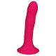 Дилдо на присоске с двойной плотностью Hitsens S04 Pink ADRIEN LASTIC DILDO DUAL DENSITY 