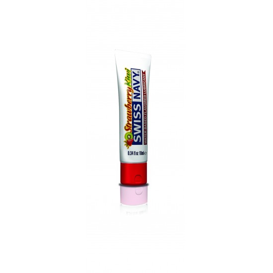 Лубрикант с ароматом клубника-киви Strawberry Kiwi Flavored Lubricant 10ml