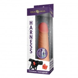 Комплект HARNESS трусики с насадкой из киберкожи №71 и лубрикант 100 мл Комплект HARNESS трусики с насадкой из киберкожи №71 и лубрикант 100 мл