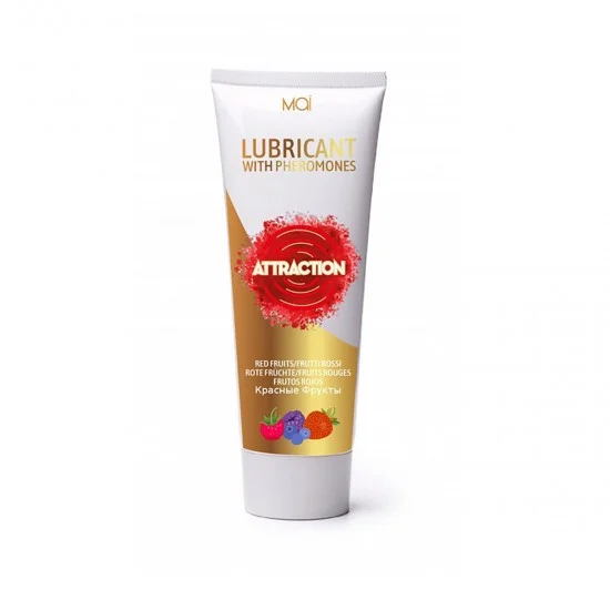 Гель Flavored Lube с феромонами 75мл, с ароматом красных фруктов LT2255