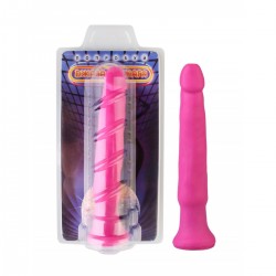 Анальный стимулятор без мошонки. Ярко-розовый Анальный стимулятор без мошонки. Ярко-розовый