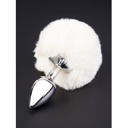 Анальная втулка металлическая с хвостом 10264345 Анальная втулка металлическая с хвостом 10264345